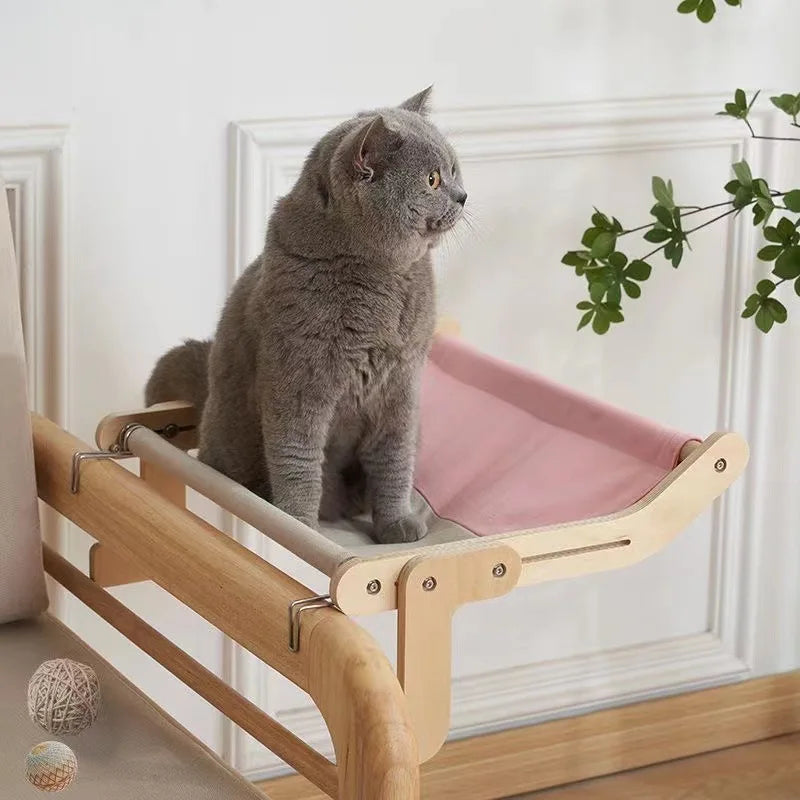 Bluegerry™ Wooden Pet Cat Hammock